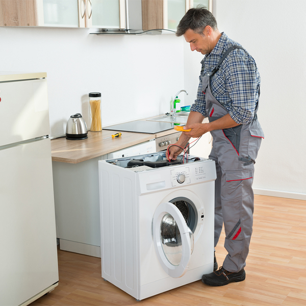 can you walk me through the steps of troubleshooting my washer issue in Concord